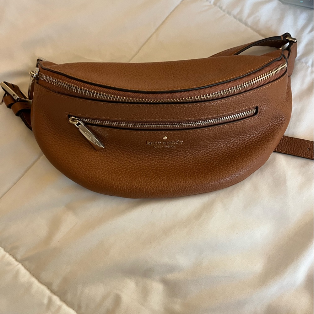 Kate Spade Tan Leather Fanny Pack